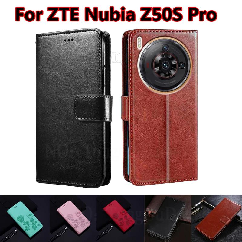 ZTE Nubia Z50S ο  ĵ  ޴ ̽,  ũ ø Ŀ, Fundas Nubia Z50S Pro NX713J 6.78 ġ ũ